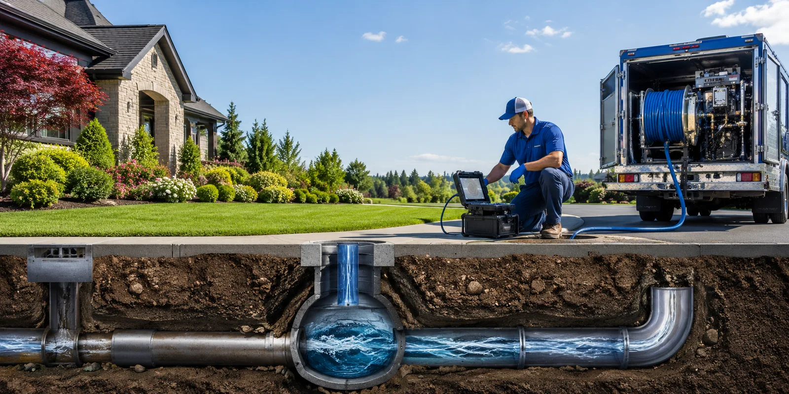 Drainage restoration information for Branchdale, PA